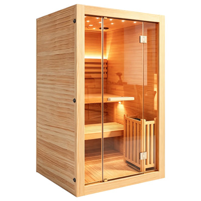 2-3 Person Traditional Steam Sauna with 3000W Heater